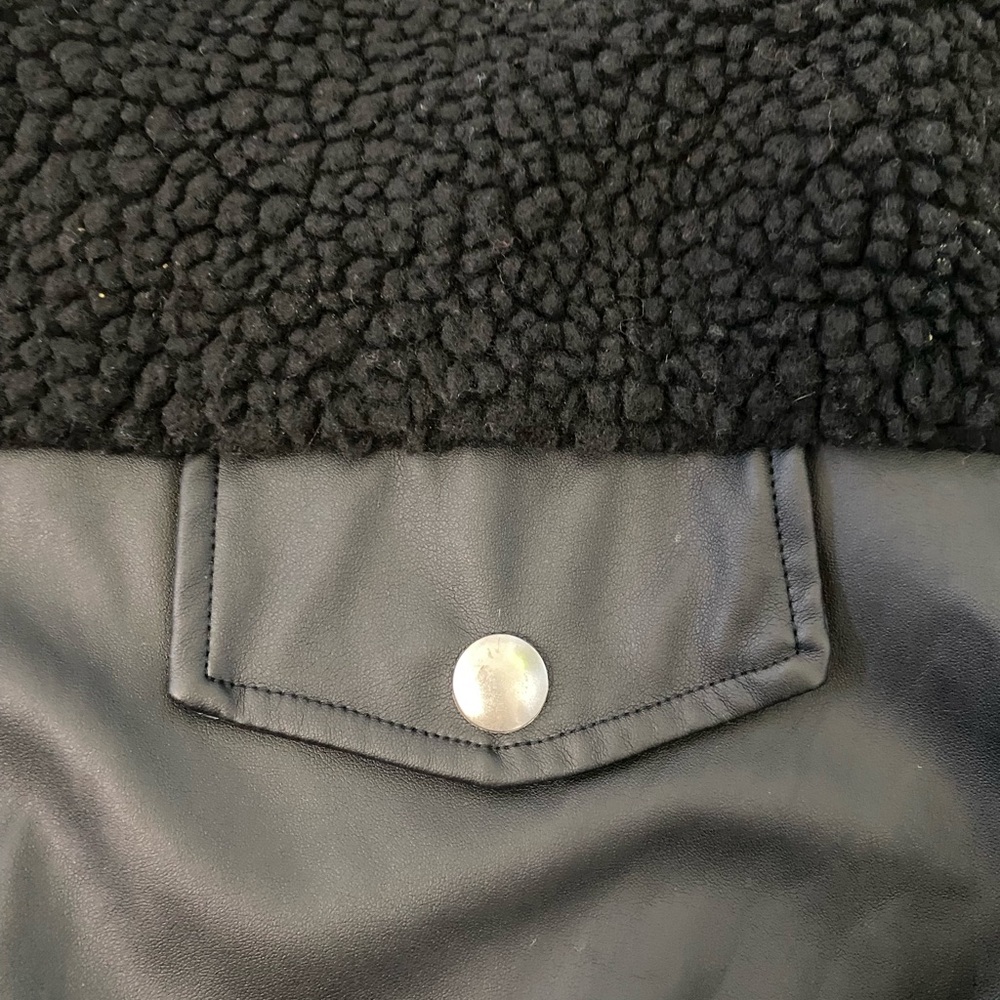 NEW 12th Tribe Black Leather Jacket - Picture 7 of 13